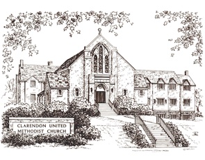 clarendon umc logo